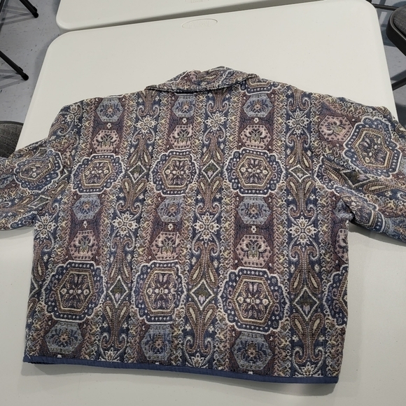 Vintage FLASHBACK tapestry waist blazer - Picture 2 of 12